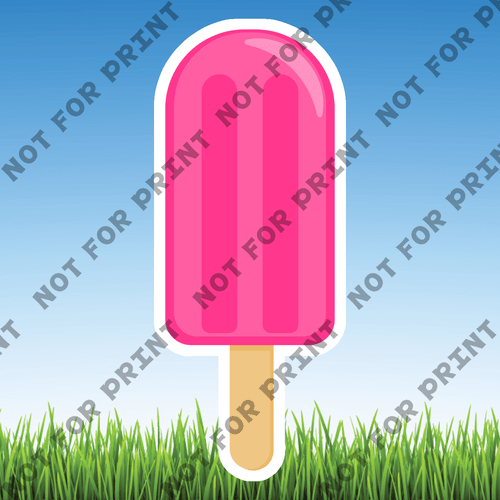 ACME Yard Cards Small Summer Popsicles #025