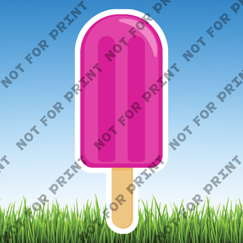 ACME Yard Cards Small Summer Popsicles #028