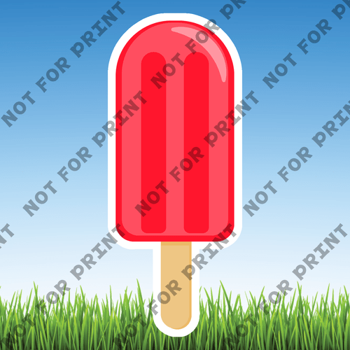 ACME Yard Cards Small Summer Popsicles #029