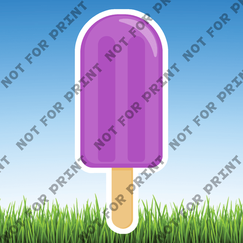 ACME Yard Cards Small Summer Popsicles #031