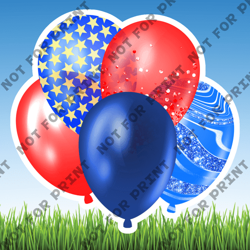 ACME Yard Cards Small Superhero Balloon Bundles #062