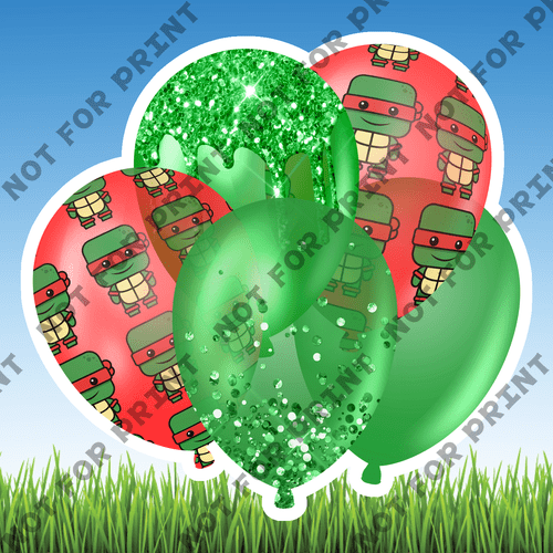 ACME Yard Cards Small Superhero Balloon Bundles #068