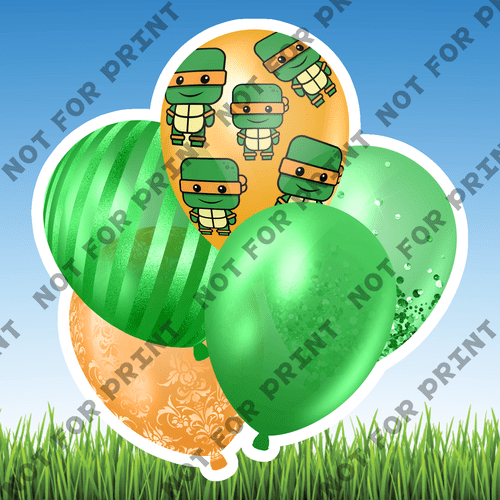 ACME Yard Cards Small Superhero Balloon Bundles #070