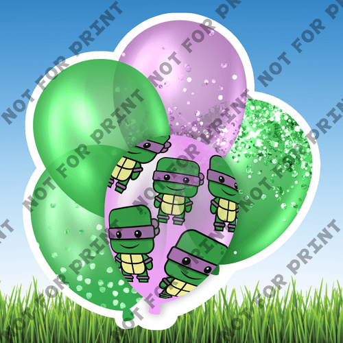 ACME Yard Cards Small Superhero Balloon Bundles #071