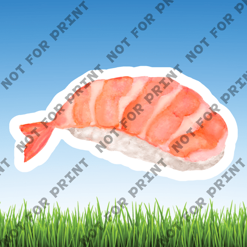 ACME Yard Cards Small Sushi #007