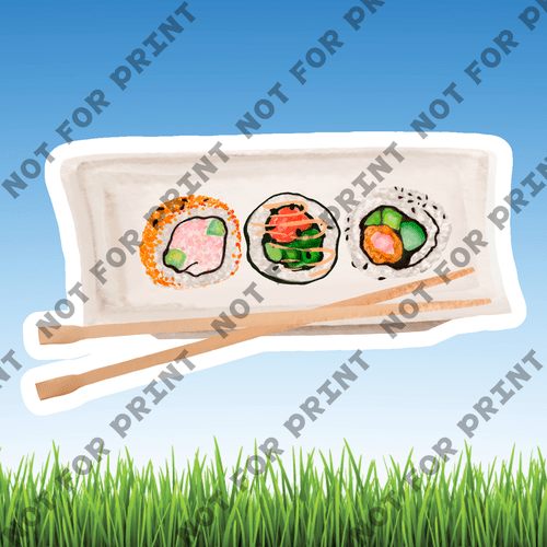 ACME Yard Cards Small Sushi #012