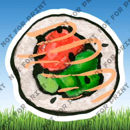ACME Yard Cards Small Sushi #023