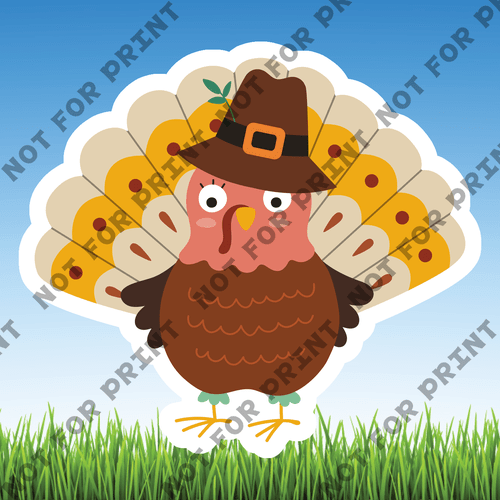 ACME Yard Cards Small Thanksgiving Collection #087