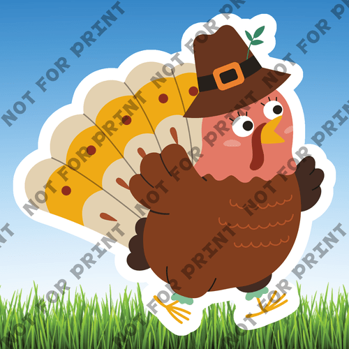 ACME Yard Cards Small Thanksgiving Collection #092