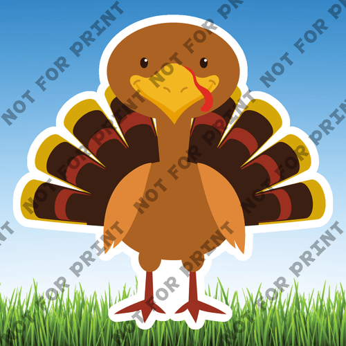 ACME Yard Cards Small Thanksgiving Collection #112