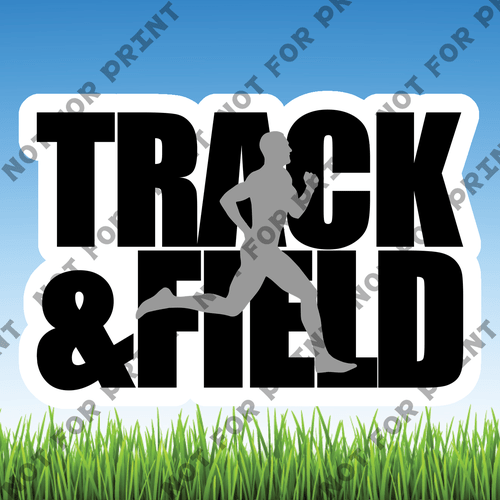 ACME Yard Cards Small Track & Field #002