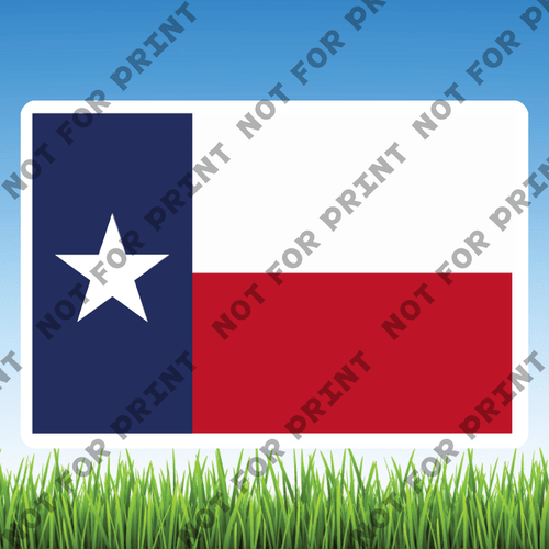 ACME Yard Cards Small USA State Flags #042