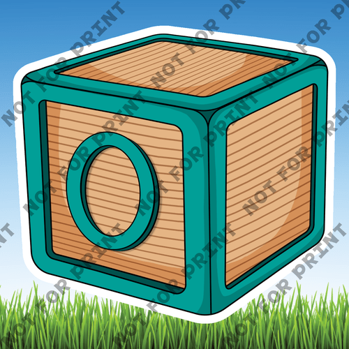 ACME Yard Cards Small Wooden Blocks #016