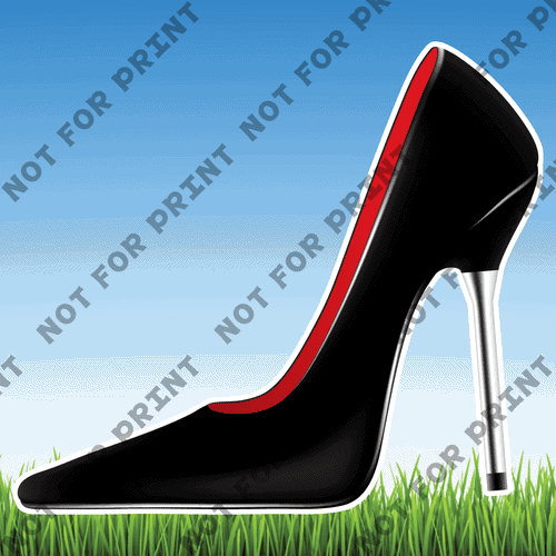 ACME Yard Cards Stiletto Shoes #000