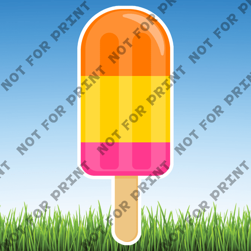 ACME Yard Cards Summer Popsicles #006