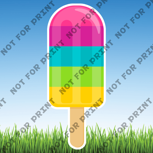 ACME Yard Cards Summer Popsicles #007