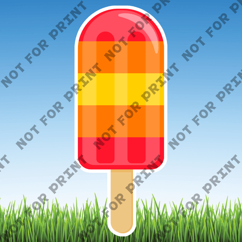 ACME Yard Cards Summer Popsicles #010