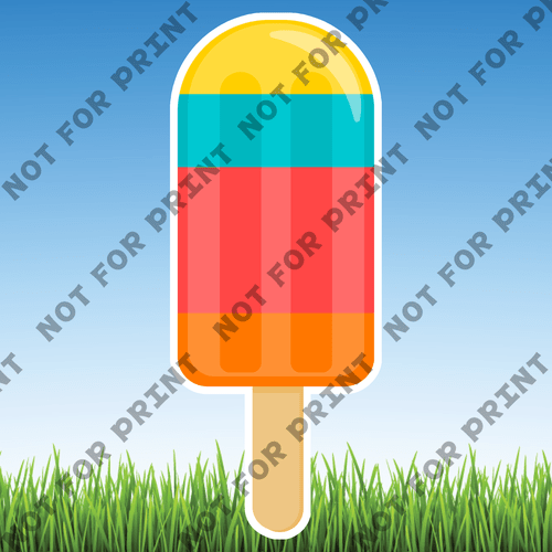 ACME Yard Cards Summer Popsicles #012