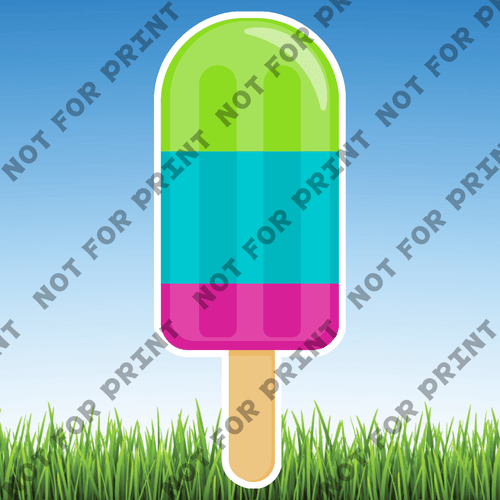 ACME Yard Cards Summer Popsicles #013