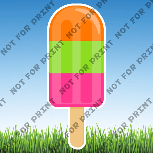 ACME Yard Cards Summer Popsicles #017
