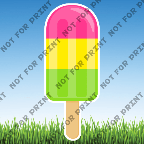 ACME Yard Cards Summer Popsicles #021