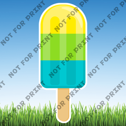 ACME Yard Cards Summer Popsicles #024