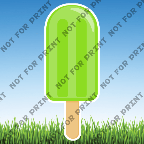 ACME Yard Cards Summer Popsicles #027